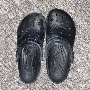 Black Crocs